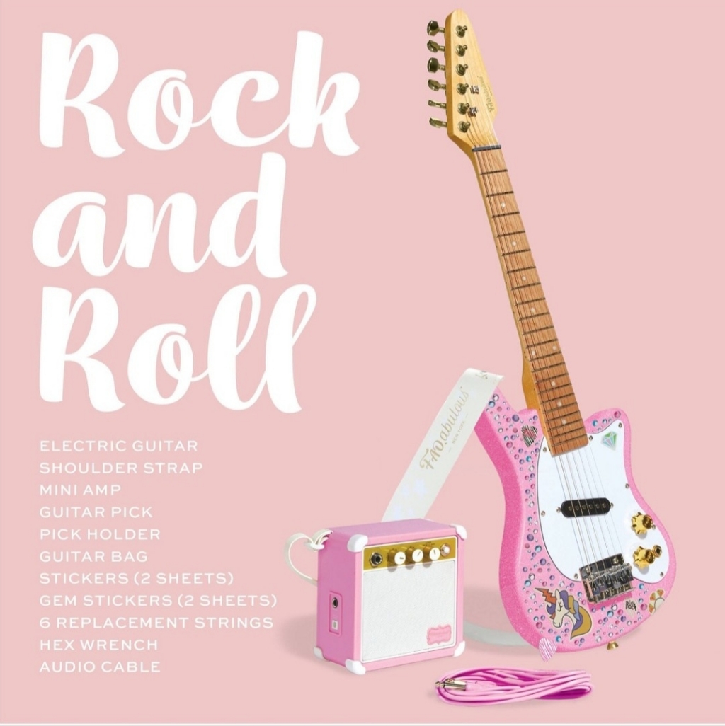 New Fao Schwarz Stage Stars Electric Guitar And Amp Real Electric Guitar